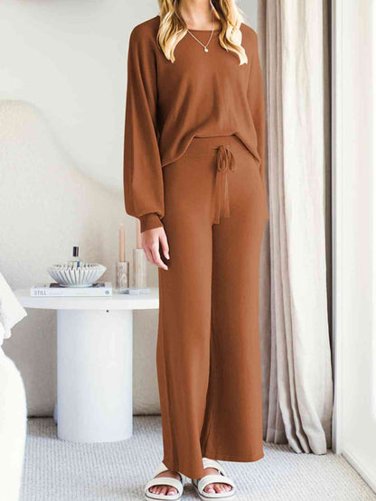 Lounge Top and Pants Set