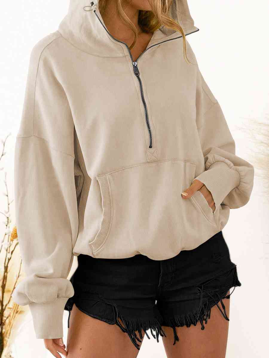 Dropped Shoulder Hoodie