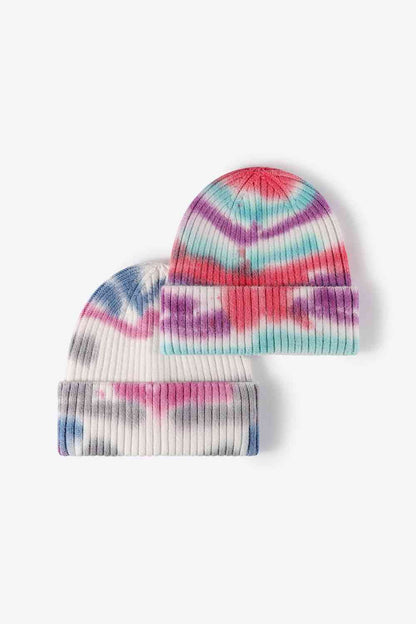 Woodstock Tie-Dye Knit Beanie