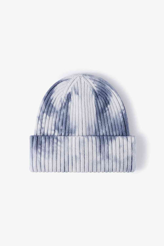 Tie-Dye Ribbed Beanie