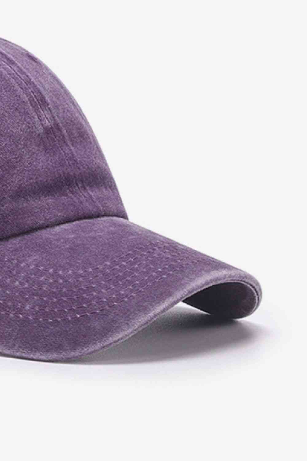 Washed Baseball Cap