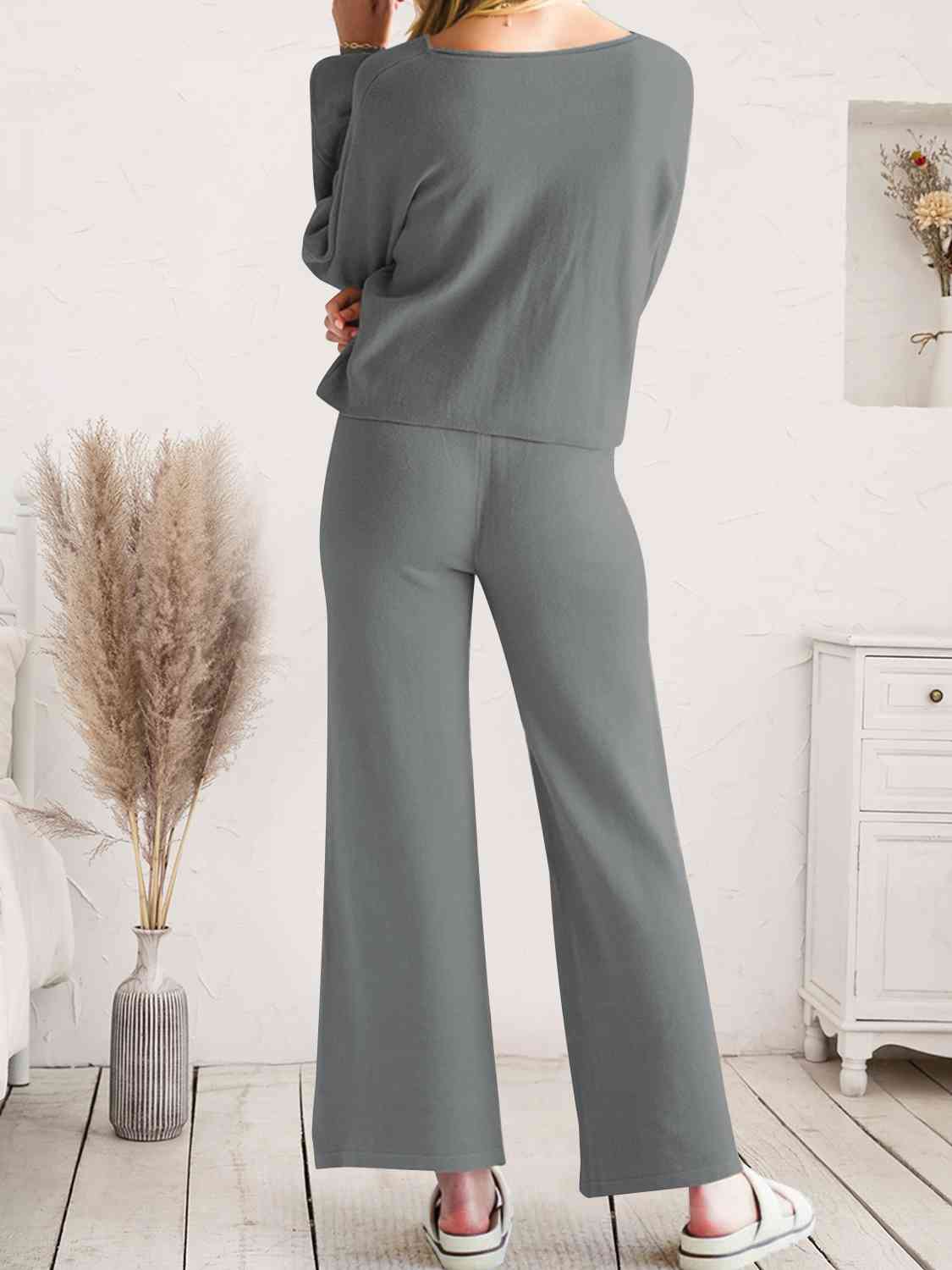 Lounge Top and Pants Set