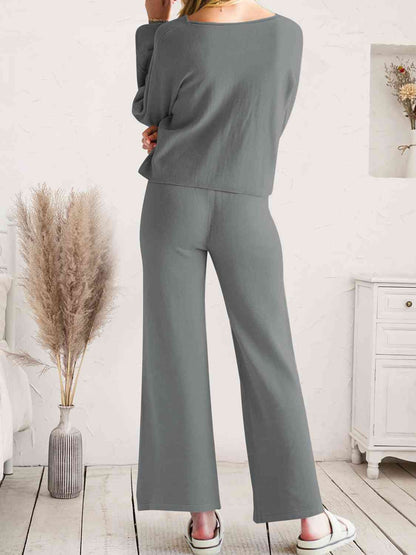 Lounge Top and Pants Set