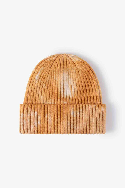 Tie-Dye Ribbed Beanie