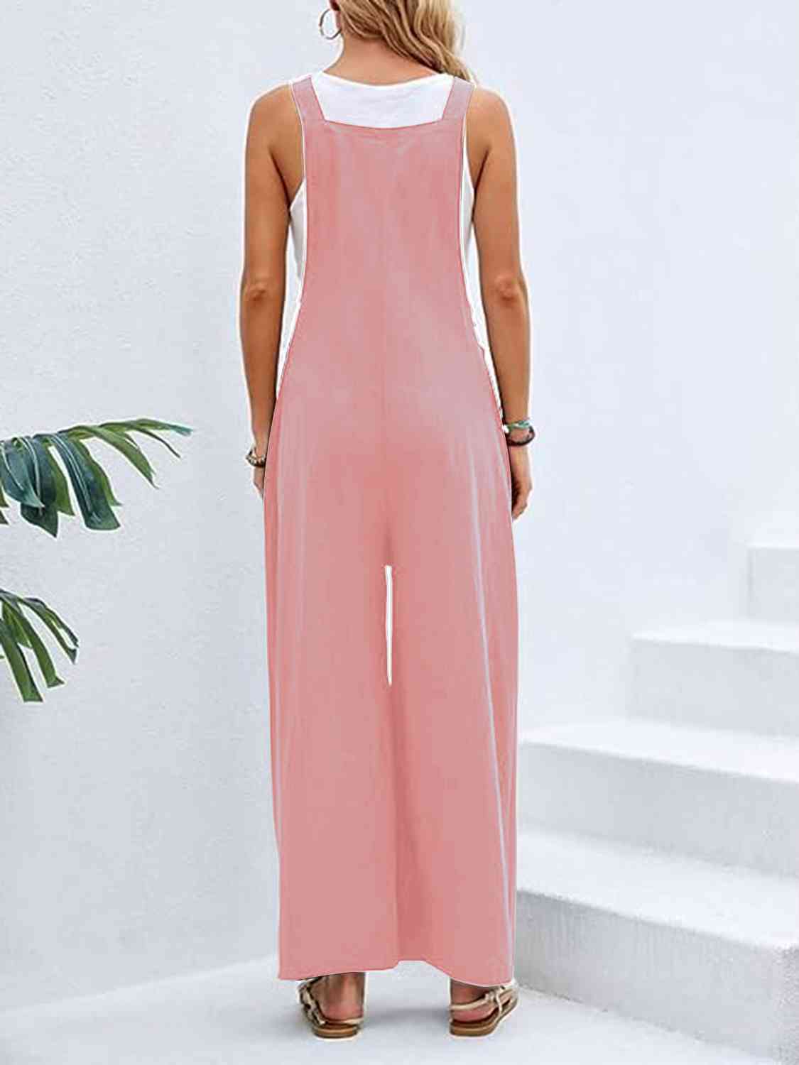 Wide Leg Overalls