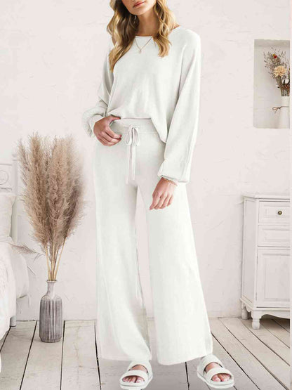 Lounge Top and Pants Set
