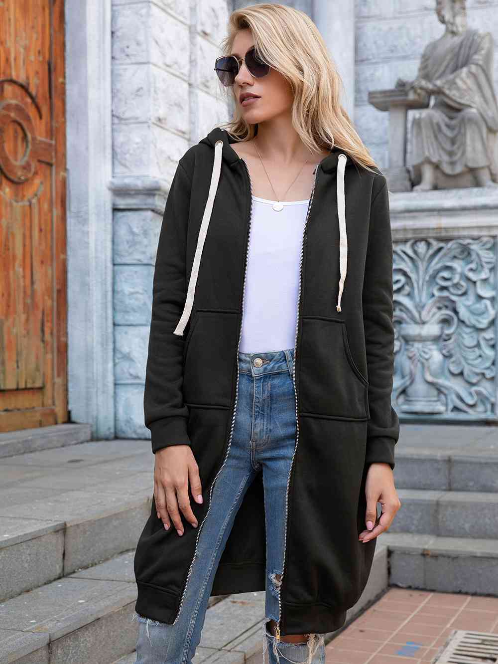 Manhattan Longline Hoodie