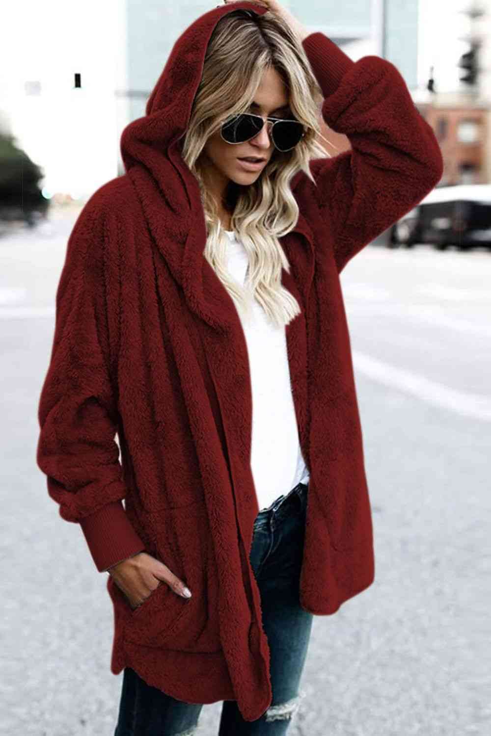 Teddy Hooded Jacket