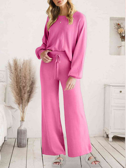 Lounge Top and Pants Set