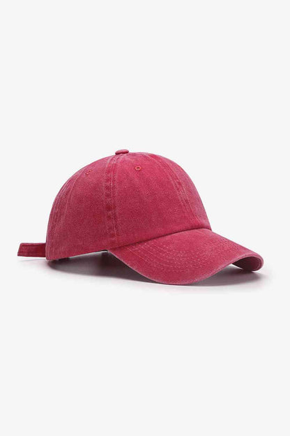 Washed Baseball Cap