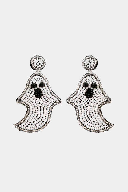 Ghost Beaded Earrings