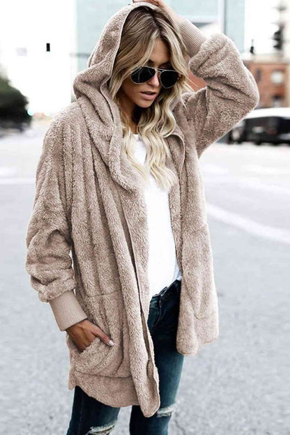Teddy Hooded Jacket
