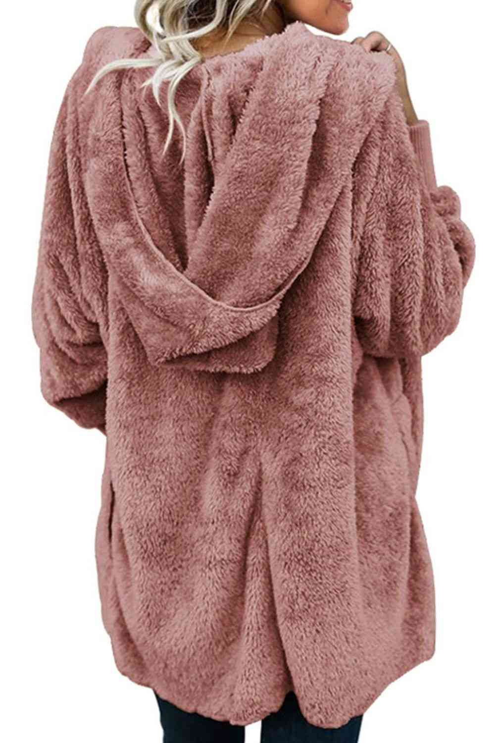 Teddy Hooded Jacket
