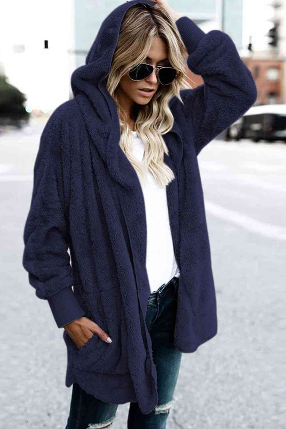 Teddy Hooded Jacket