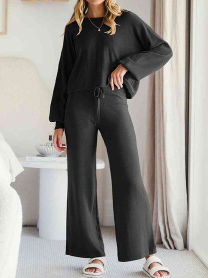 Lounge Top and Pants Set