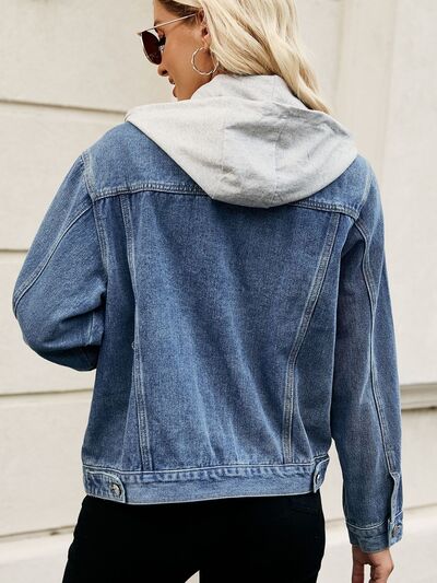 Hooded Denim Jacket