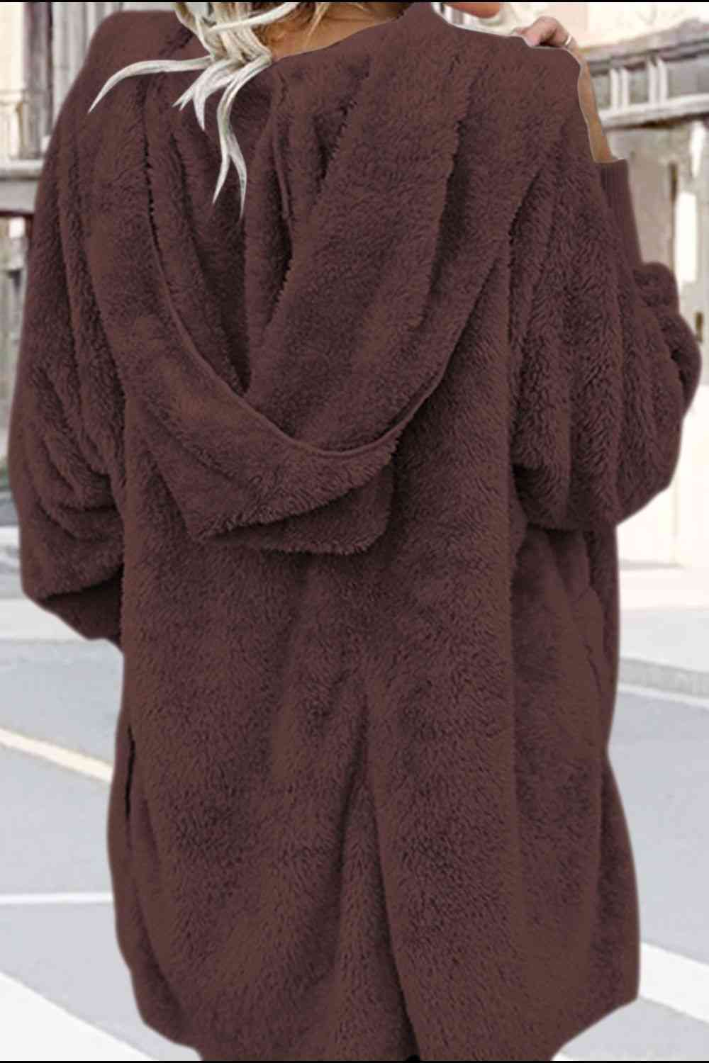 Teddy Hooded Jacket