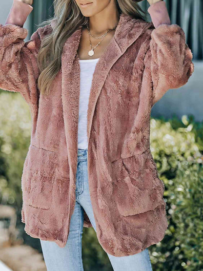 Teddy Hooded Jacket
