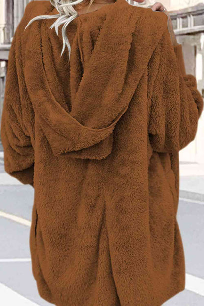 Teddy Hooded Jacket