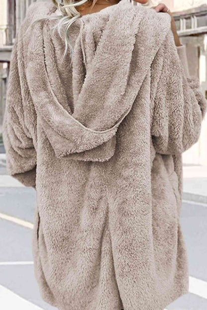 Teddy Hooded Jacket