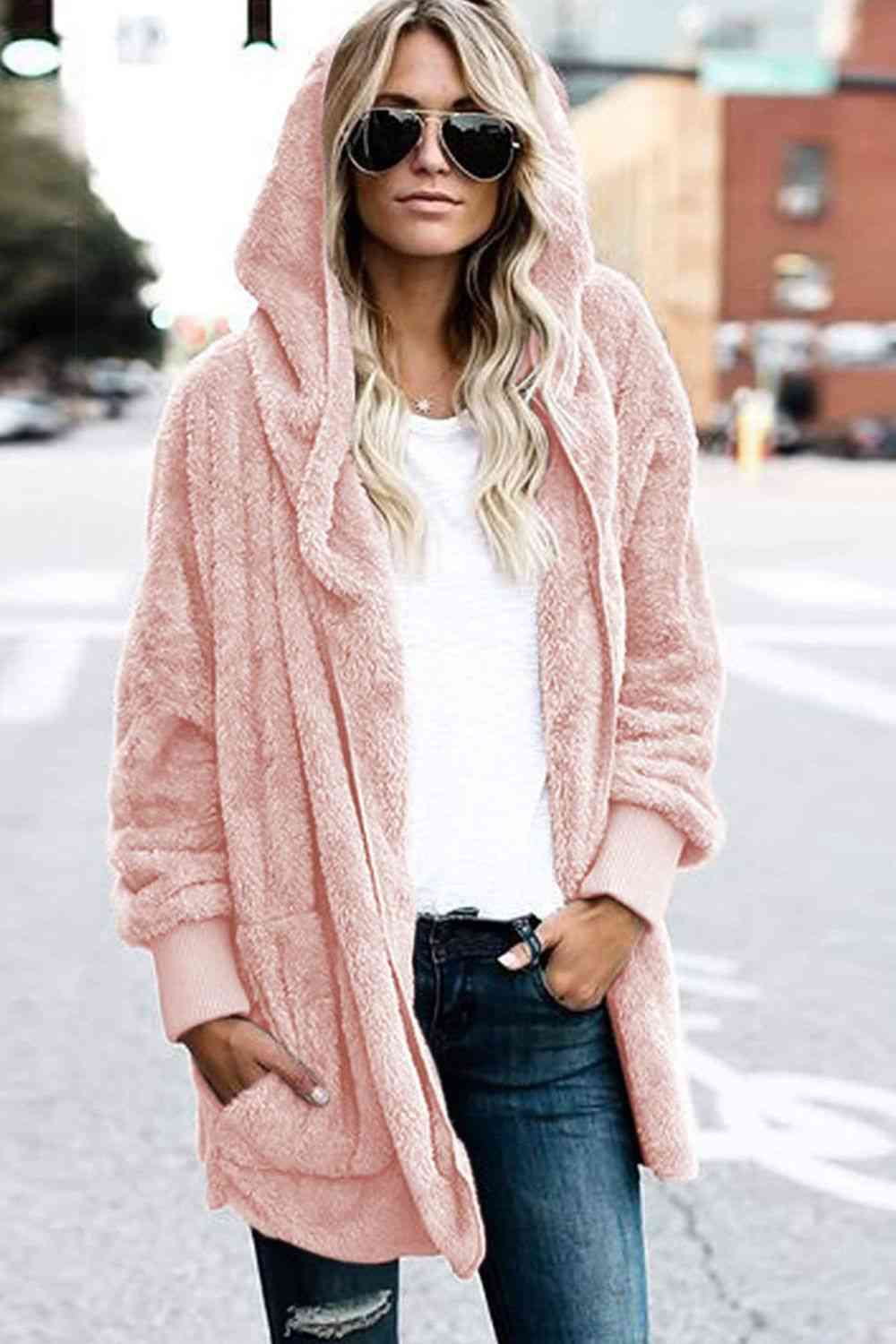 Teddy Hooded Jacket