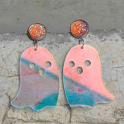 Ghost Acrylic Earrings