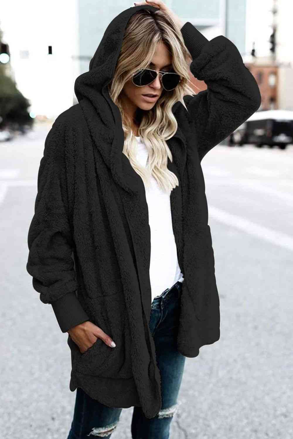 Teddy Hooded Jacket