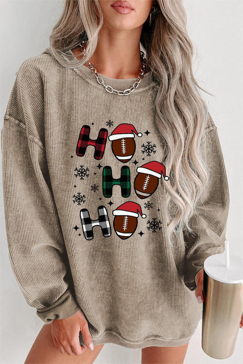 HO HO HO Football Sweatshirt