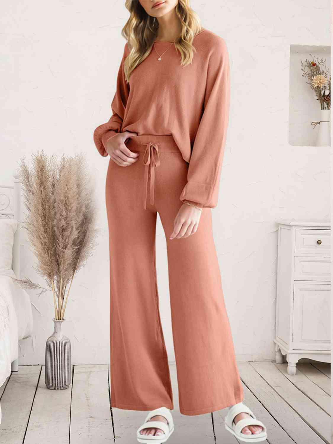 Lounge Top and Pants Set