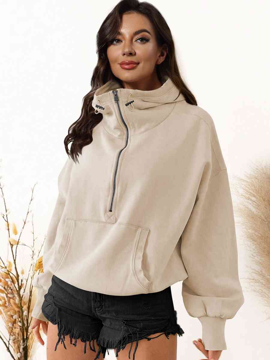Dropped Shoulder Hoodie