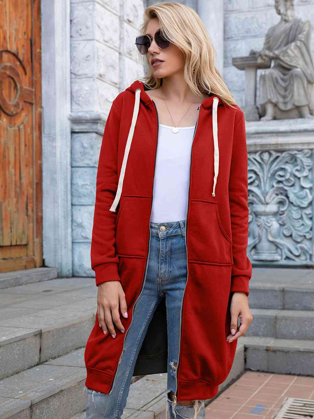Manhattan Longline Hoodie