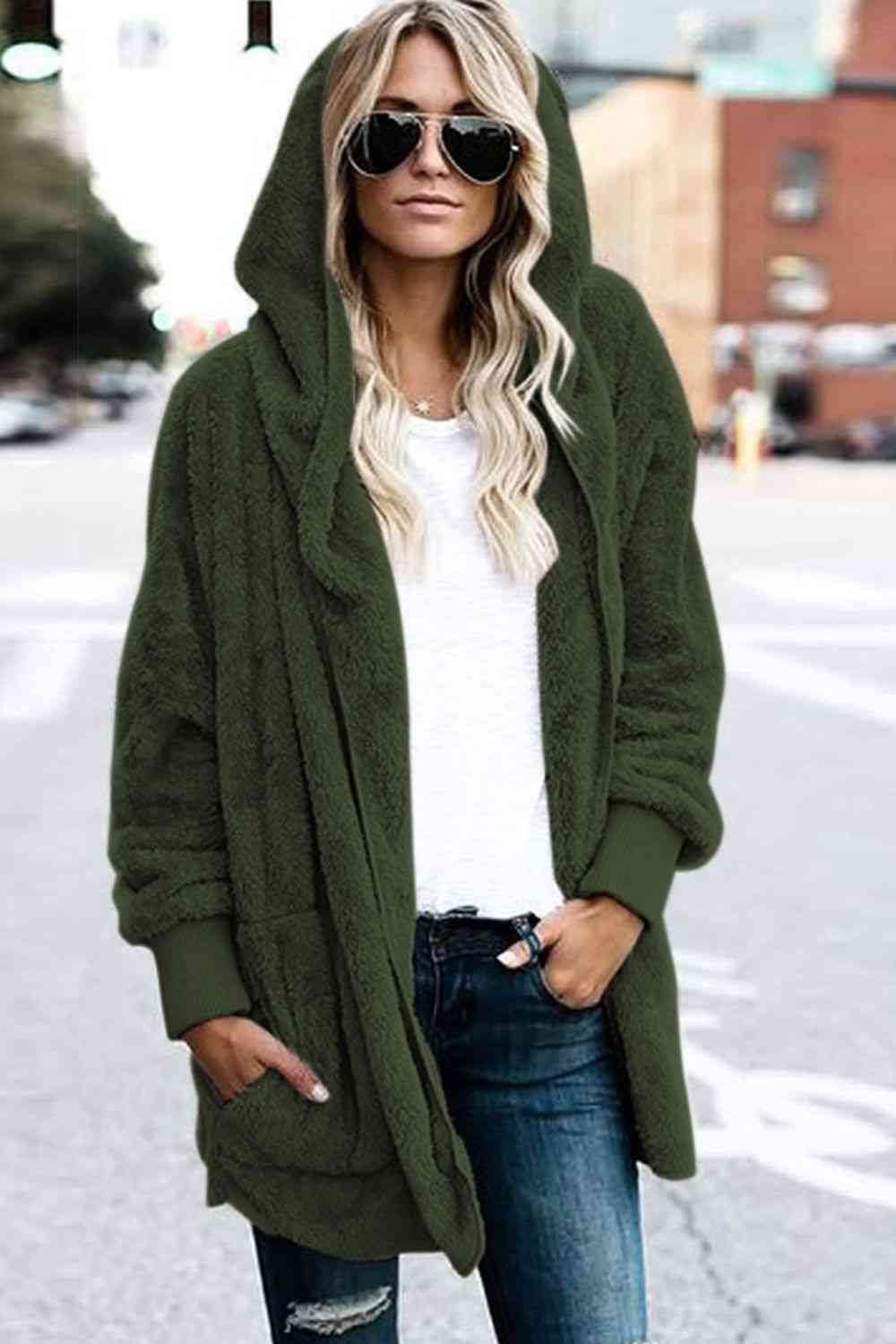 Teddy Hooded Jacket