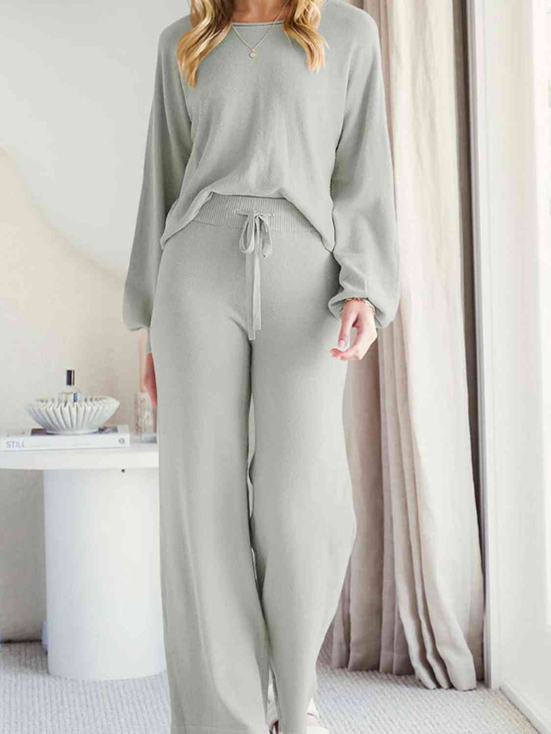 Lounge Top and Pants Set