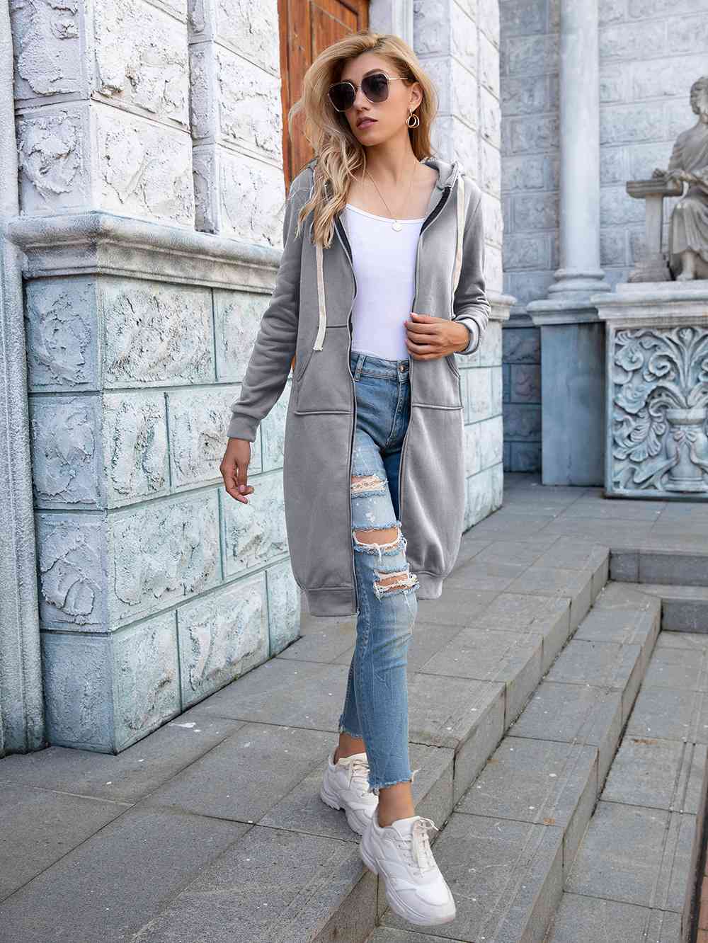 Manhattan Longline Hoodie