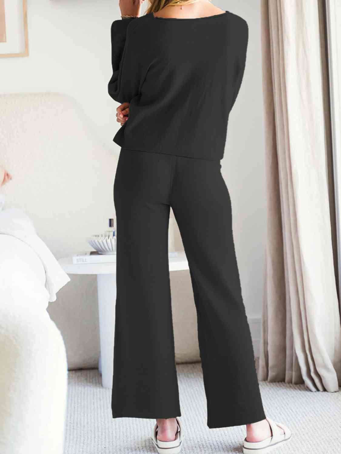 Lounge Top and Pants Set