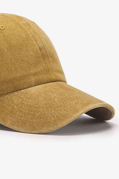 Washed Baseball Cap
