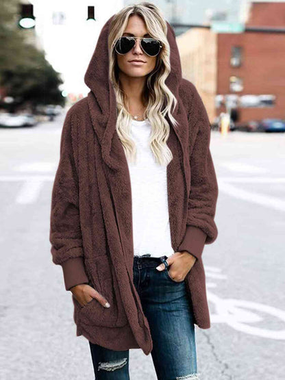 Teddy Hooded Jacket
