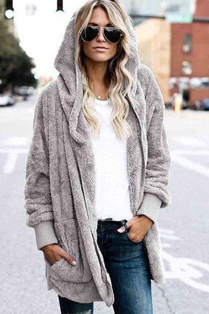 Teddy Hooded Jacket