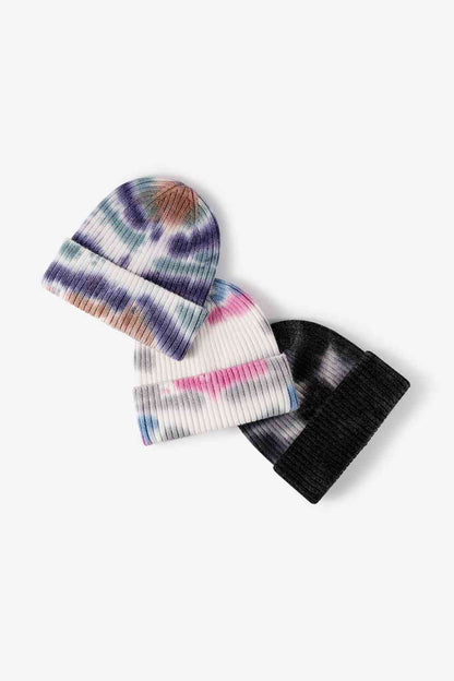 Woodstock Tie-Dye Knit Beanie