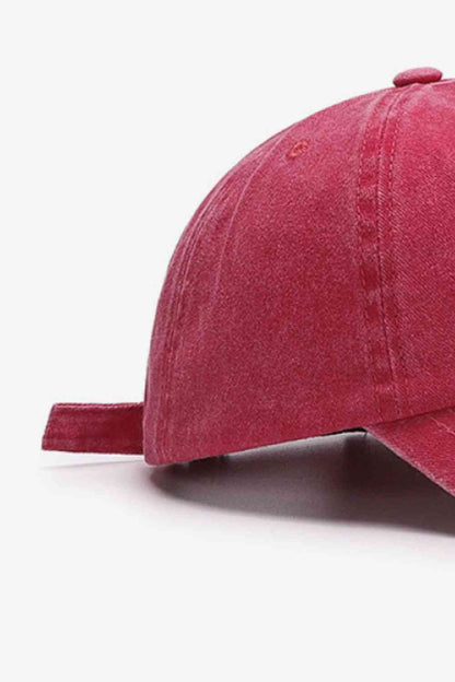 Washed Baseball Cap
