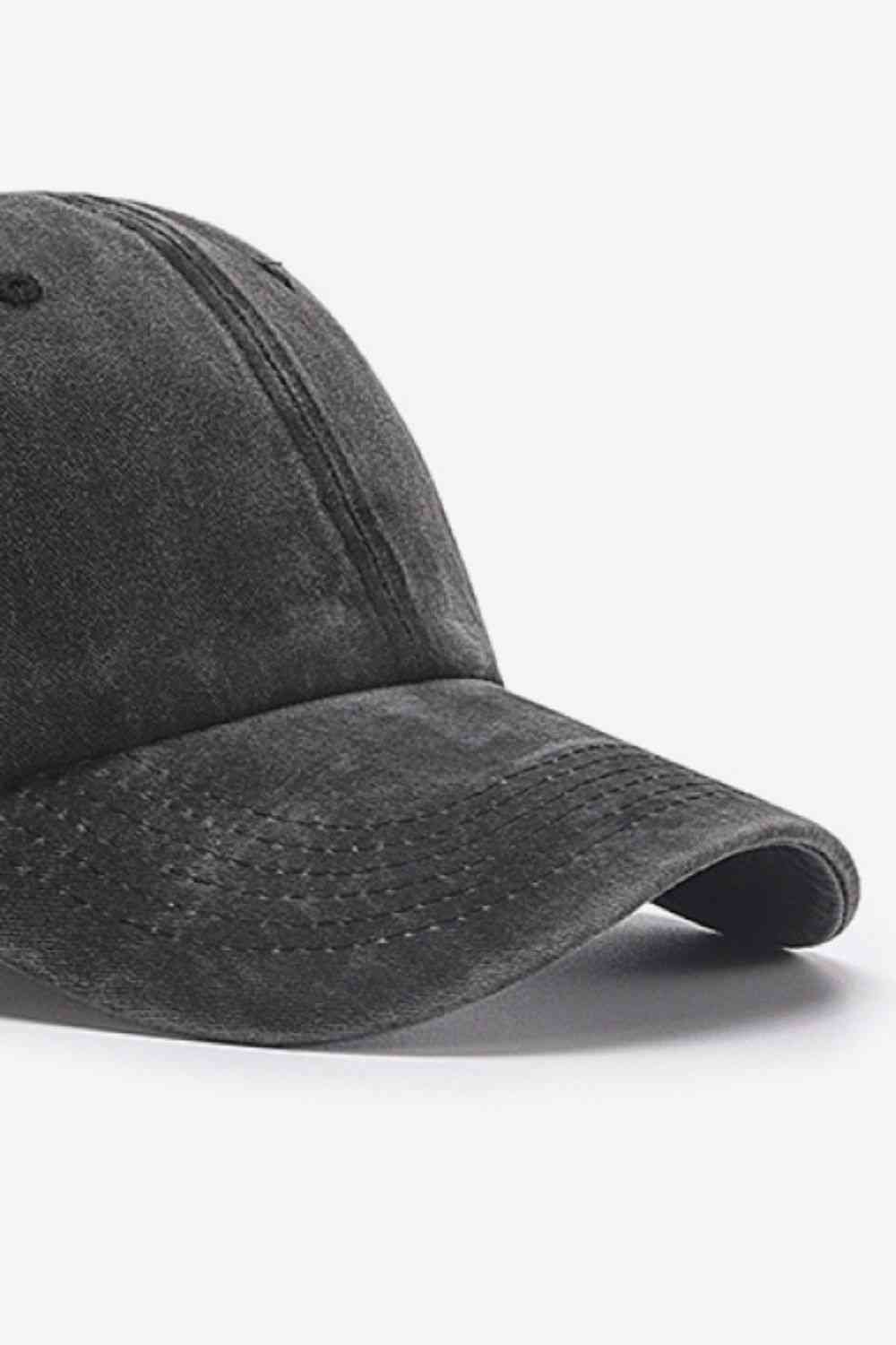 Washed Baseball Cap