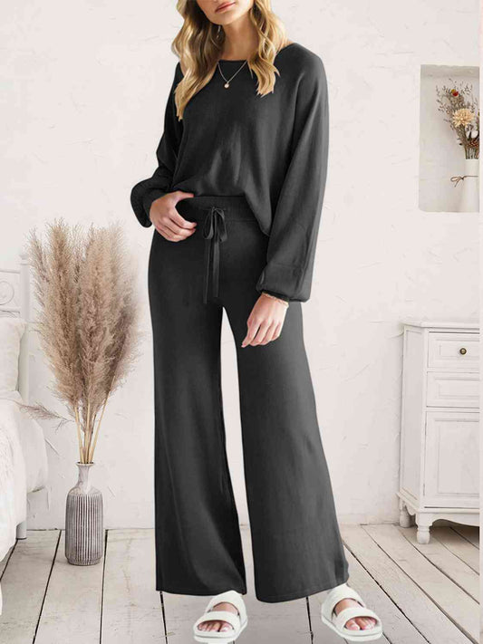 Lounge Top and Pants Set