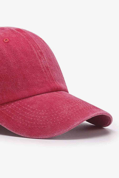 Washed Baseball Cap