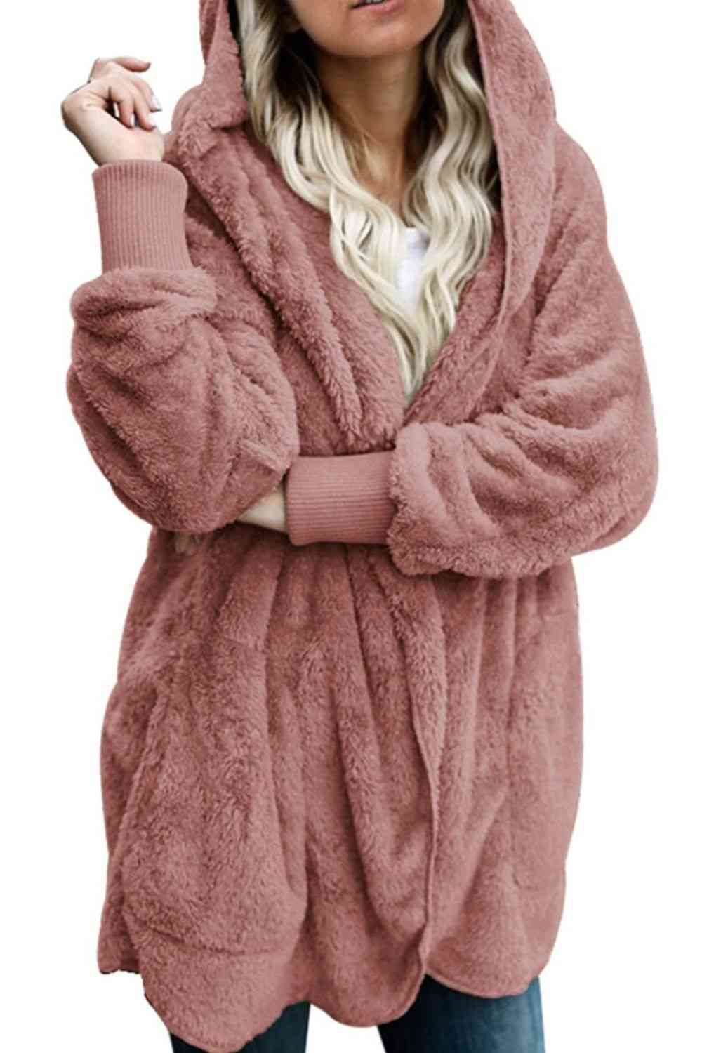 Teddy Hooded Jacket