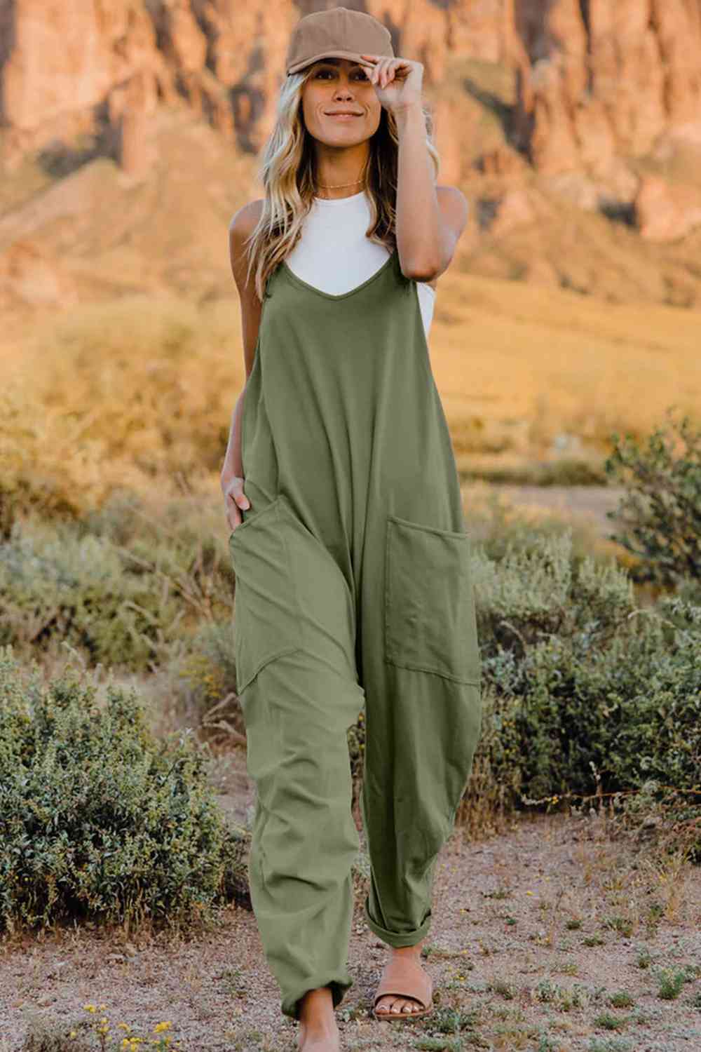 Sleeveless Jumpsuit