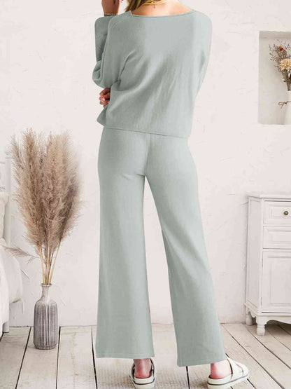 Lounge Top and Pants Set