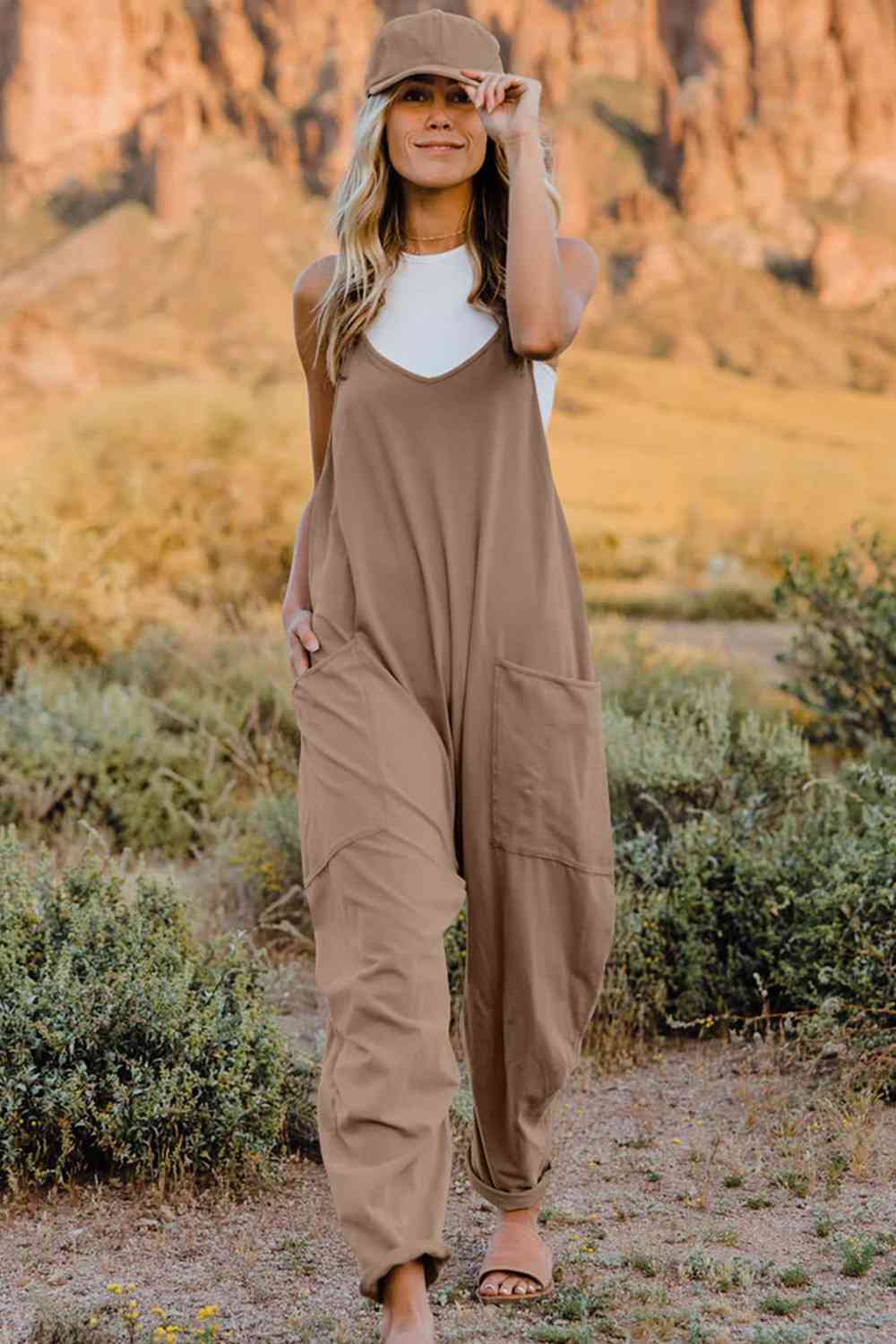 Sleeveless Jumpsuit