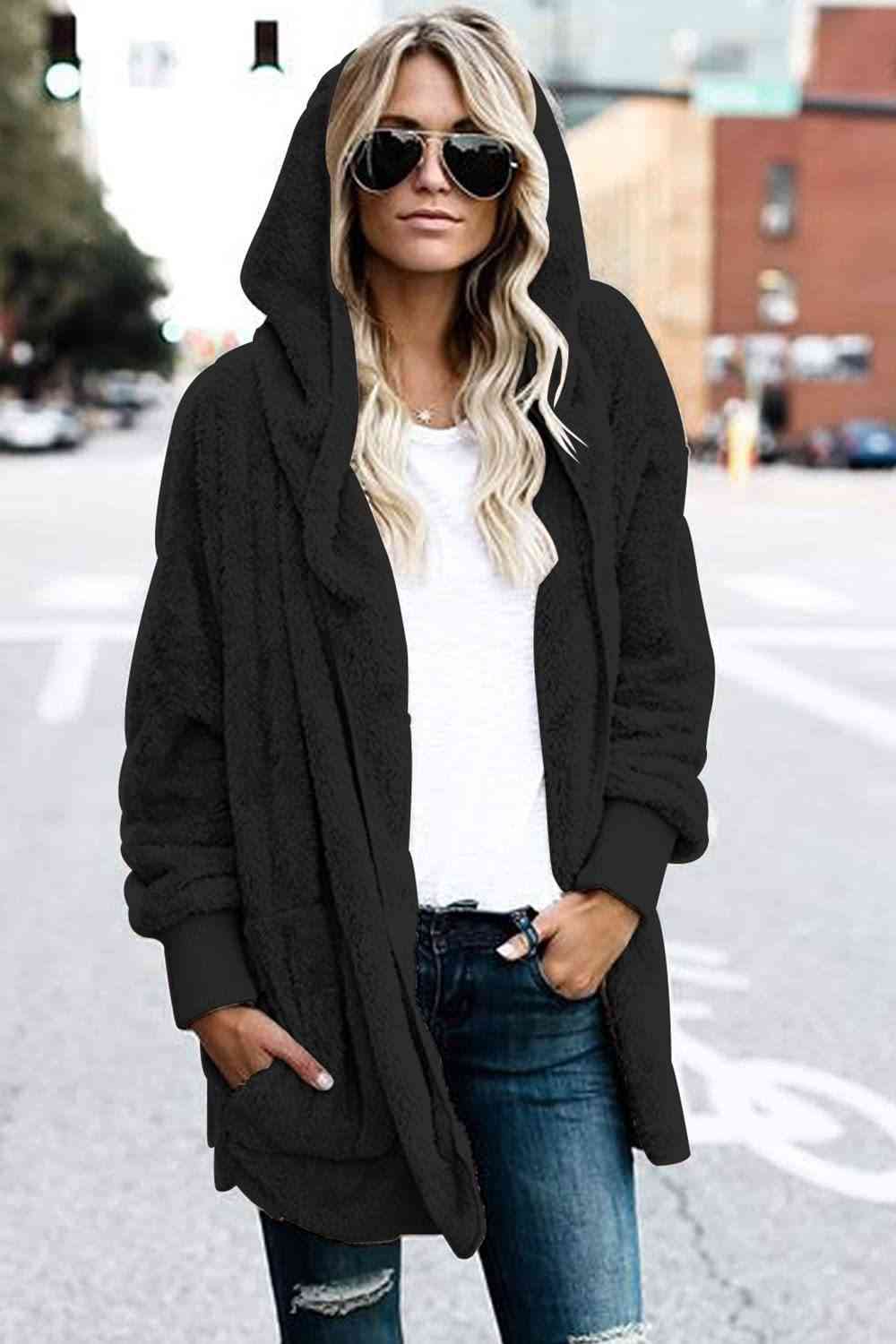 Teddy Hooded Jacket