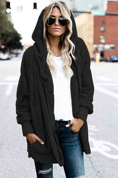 Teddy Hooded Jacket