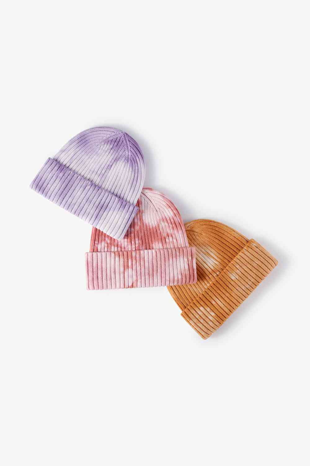 Tie-Dye Ribbed Beanie